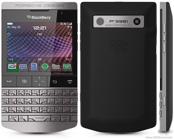 Nuevas fotos del Blackberry P´9981