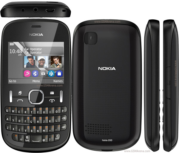 Nokia Asha 200 pictures, official photos