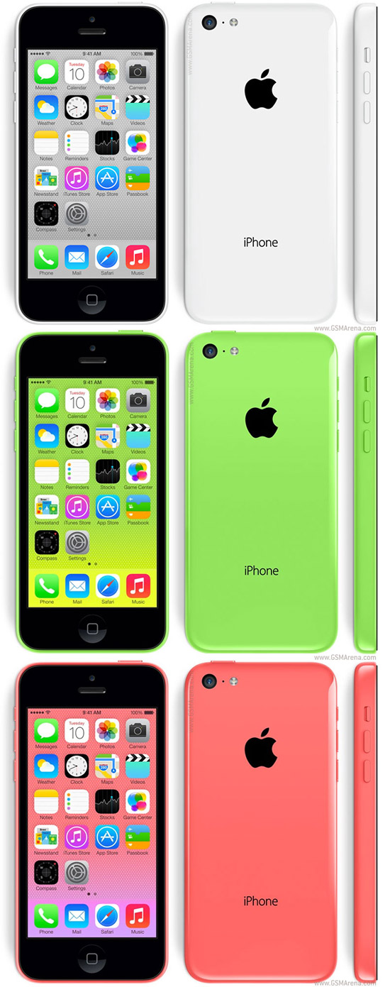 Apple 5c pictures, official photos