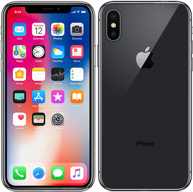 New Iphone X Smart Phone In Close Upmodern Apple Iphone 10 Mobile