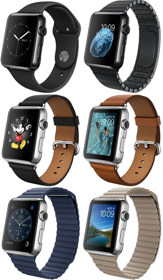 Apple Watch 42mm (1st gen) pictures, official photos
