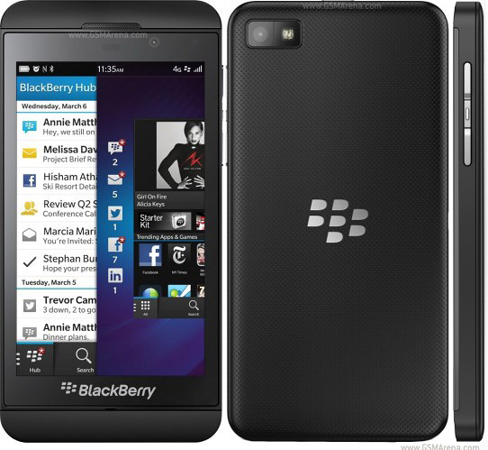 BlackBerry Z10 pictures, official photos