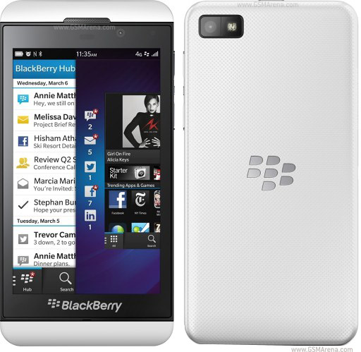 blackberry z10 front camera