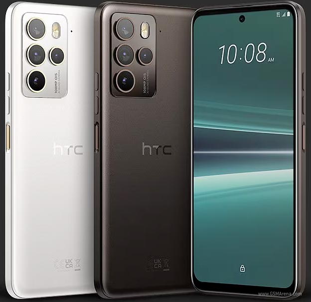 Cover Per HTC U23 Pro In Silicone TPU Morbido - Custodia Antiurto Con Rinforzi Angolari, Antigraffio, Resistente All'Ingiallimento (Rosa Oro)