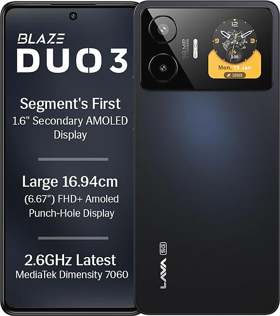 Lava Blaze Duo 3