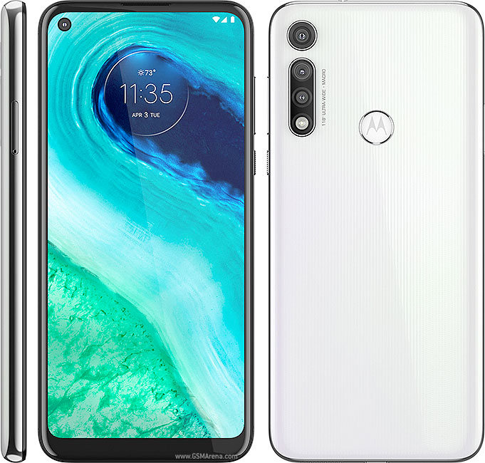 Lankashin Custodia Portafoglio In Vera Pelle Per Motorola Moto G Fast 6.4" - Marrone