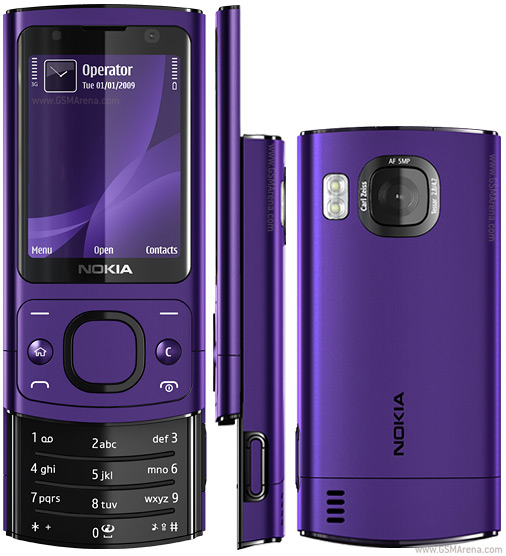 هاجس شبه جزيرة معرض  Nokia 6700 slide pictures, official photos