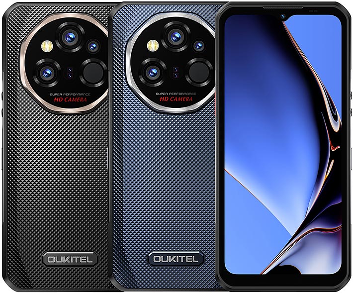 Coque Pour Oukitel WP50 (6.60") + 2 Pack HD Verre Trempé