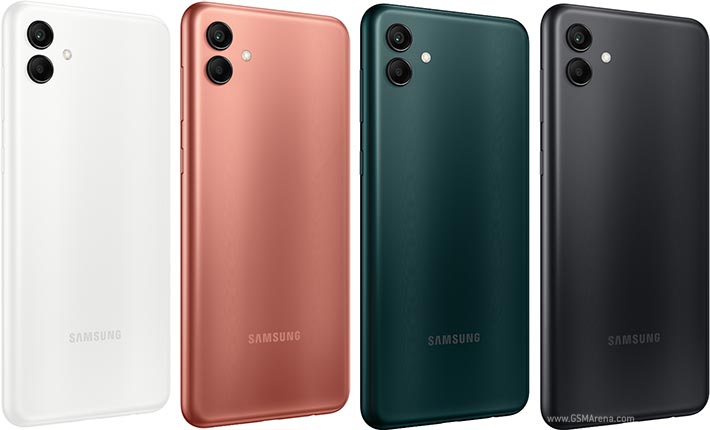 Samsung Galaxy A04 pictures, official photos