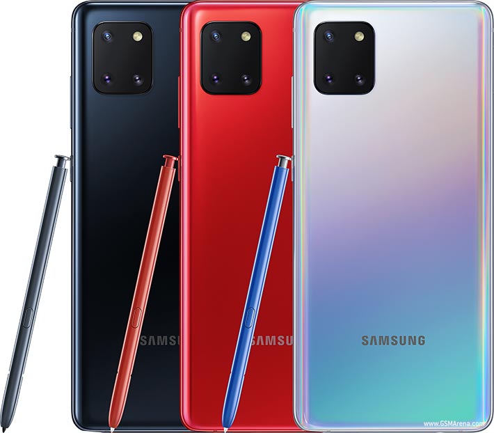 Samsung Galaxy Note10 Lite pictures, official photos