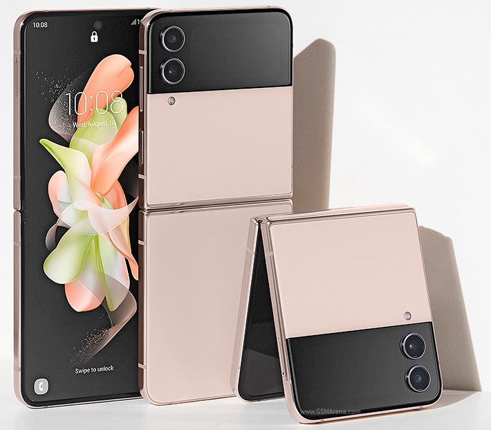 Galaxy Z Flip4 128GB Blau – Ansicht 1