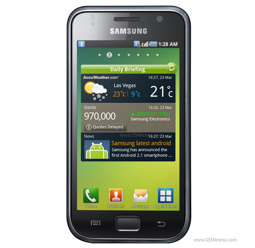 Intact Knooppunt trainer Samsung I9001 Galaxy S Plus pictures, official photos