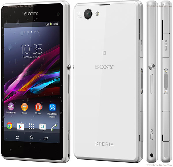 streep Bisschop Beheren Sony Xperia Z1 Compact pictures, official photos