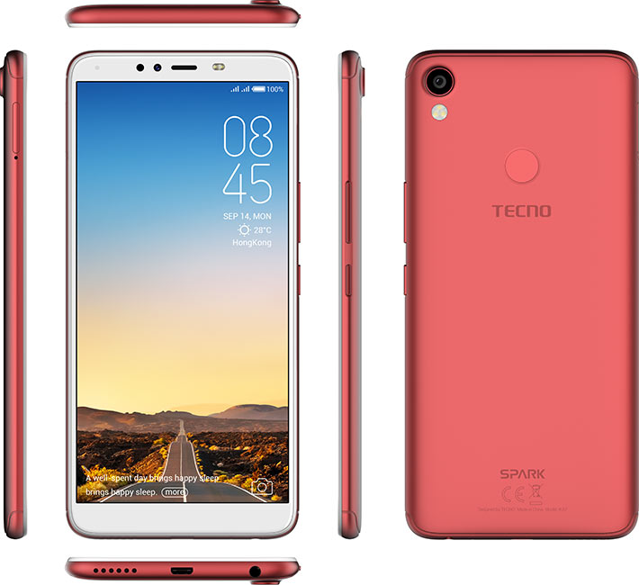 Tecno Spark 2 pictures, official photos