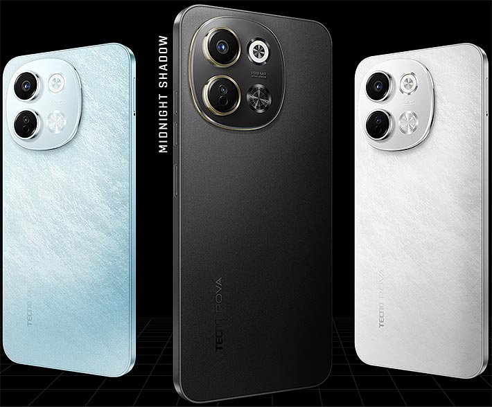 Tecno Pova 6 Neo 5G Back View